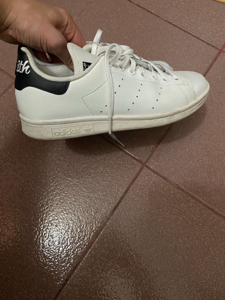 Adidas 39.5 no Beyaz Bağcıklı Kadın Spor Ayakkabı - Görsel 2