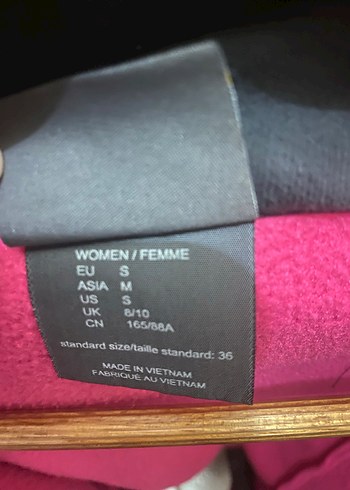 Jack wolfskin Kadın Pembe Kapüşonlu Uzun Kollu 3 in 1 sugeçirmez - Görsel 3