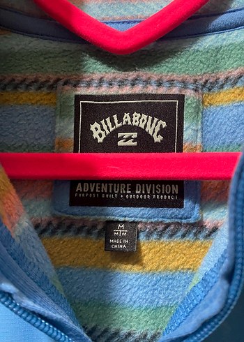 Bayan  Çok Renkli Yarım Fermuarlı Polar Sweatshirt M beden - Görsel 2