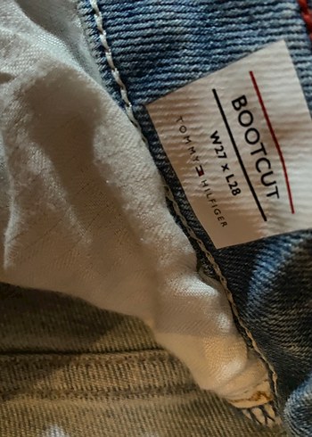 Tommy açık mavi Kadın Denim Pantolon beden 27 boy 28 - Görsel 3