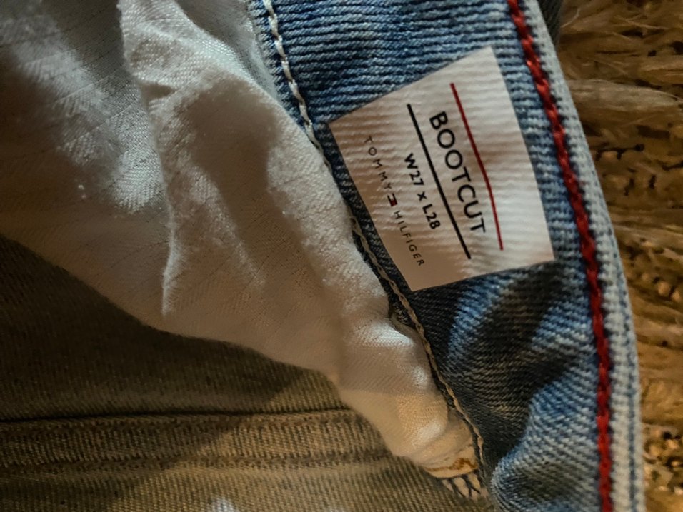 Tommy açık mavi Kadın Denim Pantolon beden 27 boy 28 - Görsel 3