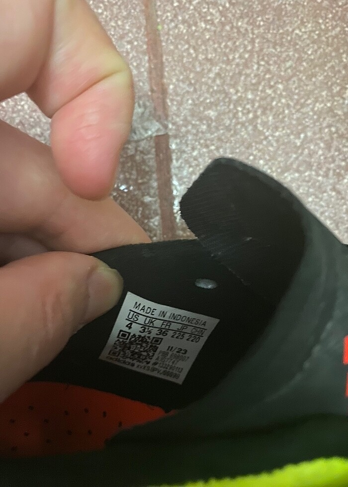 Adidas krampon 36 no - Görsel 3