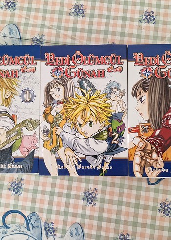 Yedi Ölümcül Günah Manga Seti 3 Kitap