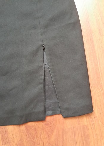 ipekyol Siyah Düz Midi Kalem Etek - Görsel 6