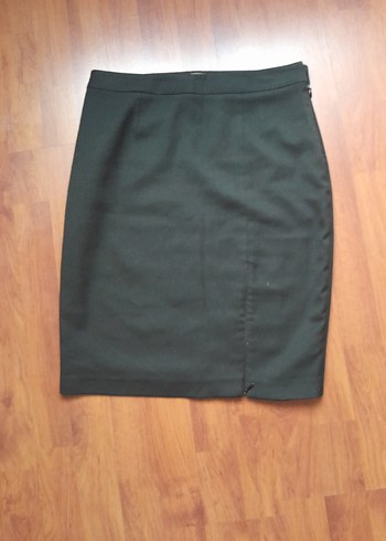 ipekyol Siyah Düz Midi Kalem Etek - Görsel 5