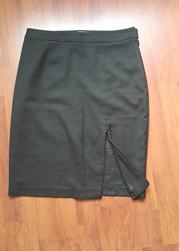 ipekyol Siyah Düz Midi Kalem Etek - Görsel 9