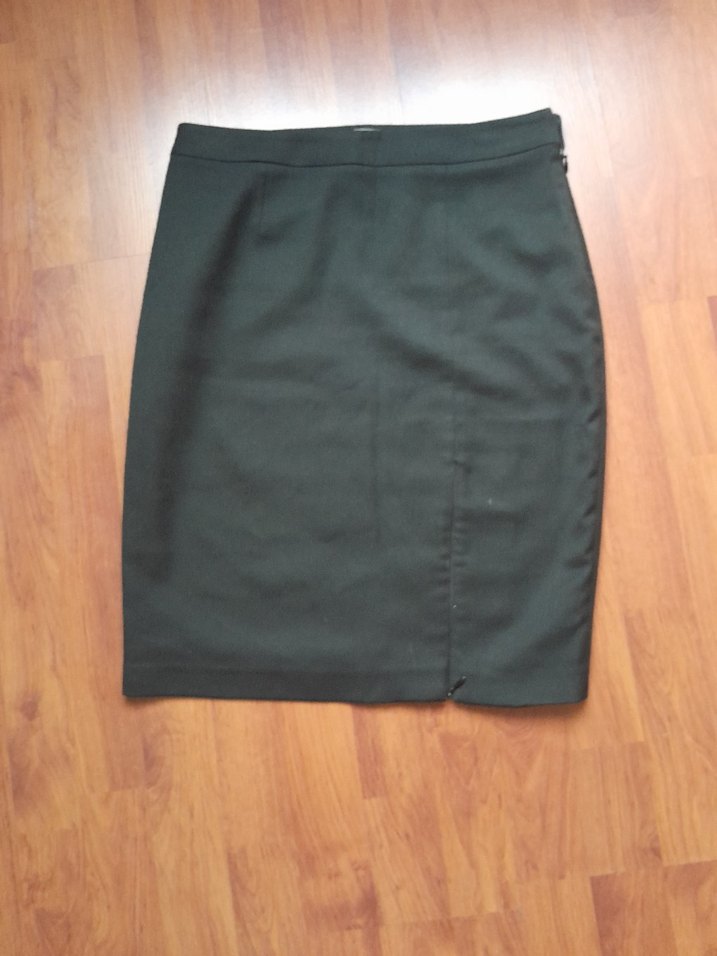 ipekyol Siyah Düz Midi Kalem Etek - Görsel 5