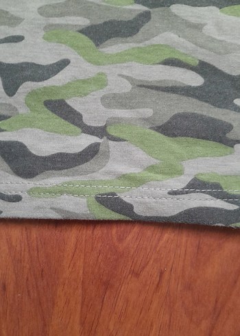 Kamuflaj Desenli Uzun Kollu Sweatshirt - Görsel 9