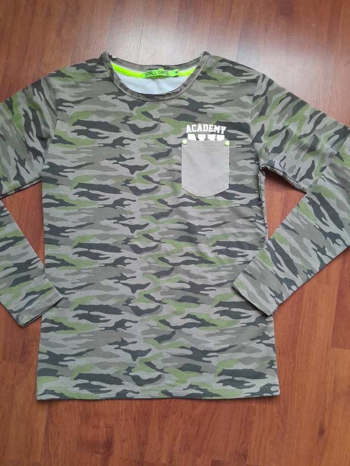 Kamuflaj Desenli Uzun Kollu Sweatshirt - Görsel 3