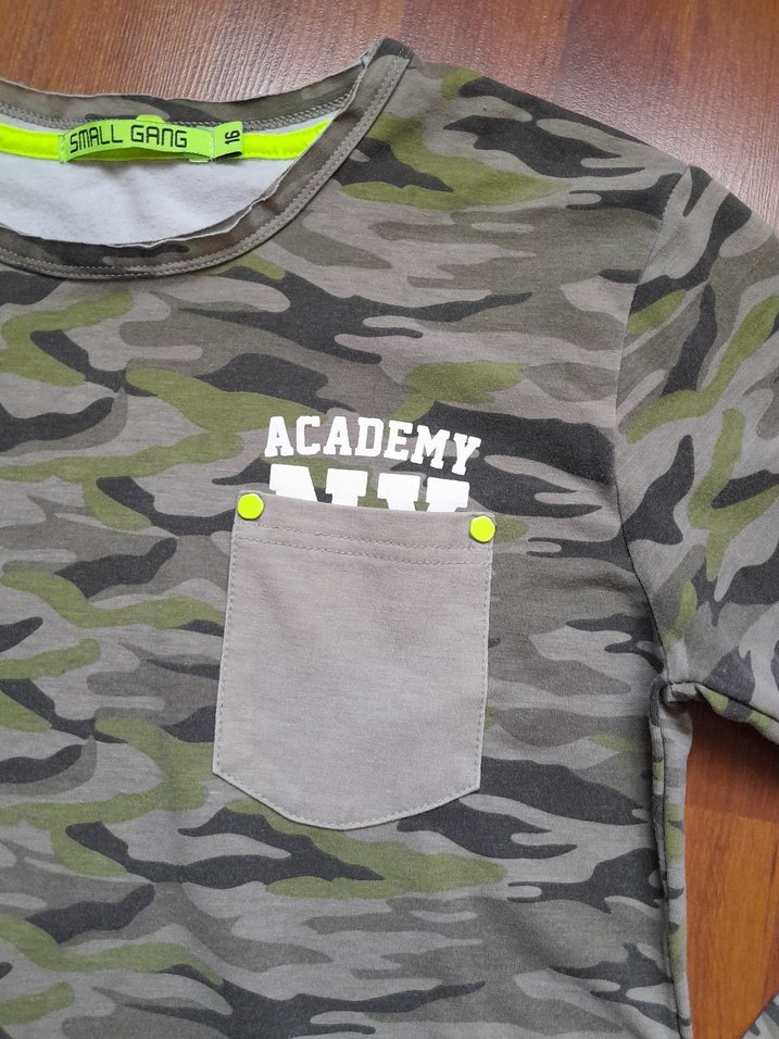 Kamuflaj Desenli Uzun Kollu Sweatshirt - Görsel 5