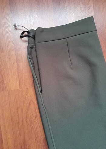 twist marka haki i Yeşil Kadın Kumaş Pantolon - Görsel 9