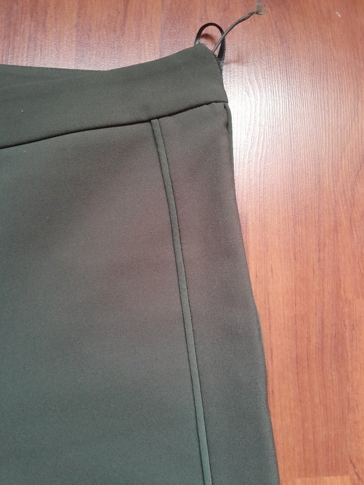 twist marka haki i Yeşil Kadın Kumaş Pantolon - Görsel 5