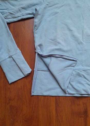 Reebok Mavi Kadın Sweatshirt - Uzun Kollu, Spor - Görsel 2