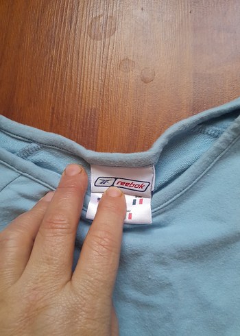 Reebok Mavi Kadın Sweatshirt - Uzun Kollu, Spor - Görsel 4