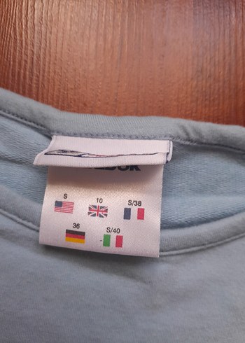 Reebok Mavi Kadın Sweatshirt - Uzun Kollu, Spor - Görsel 5