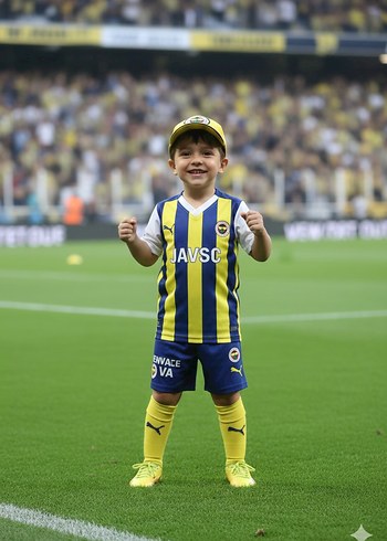 fenerbahce cocuk sapka - Görsel 3