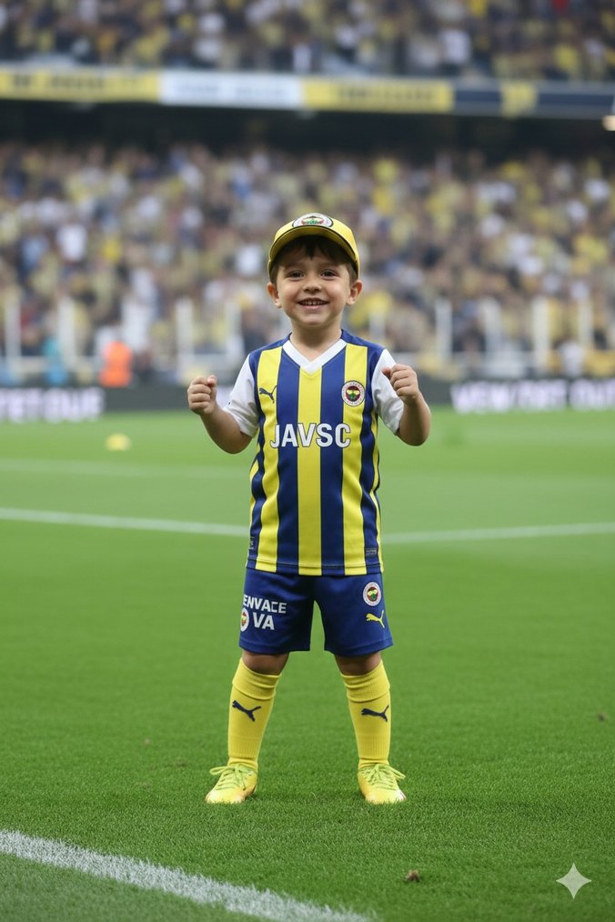 fenerbahce cocuk sapka - Görsel 3