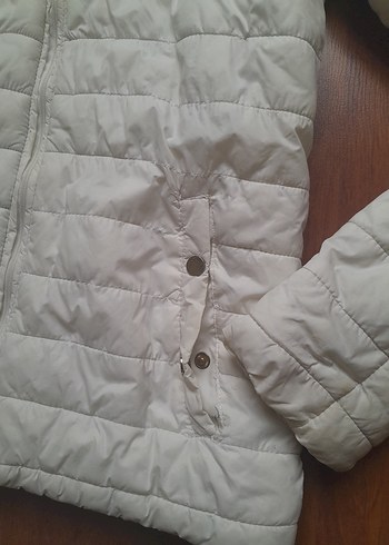 colin's marka  xs beden beyaz mont - Görsel 4