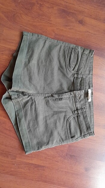 H&m marka haki yesil kot sort