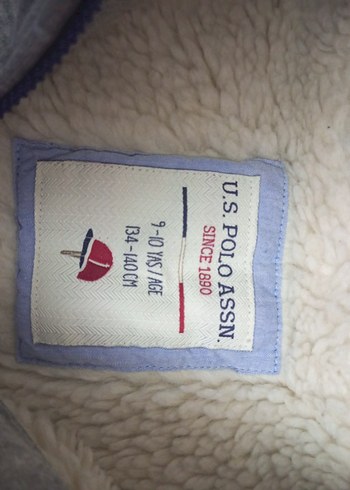 U.S Polo Assn. Gri Fermuarlı Erkek Çocuk Yeleği