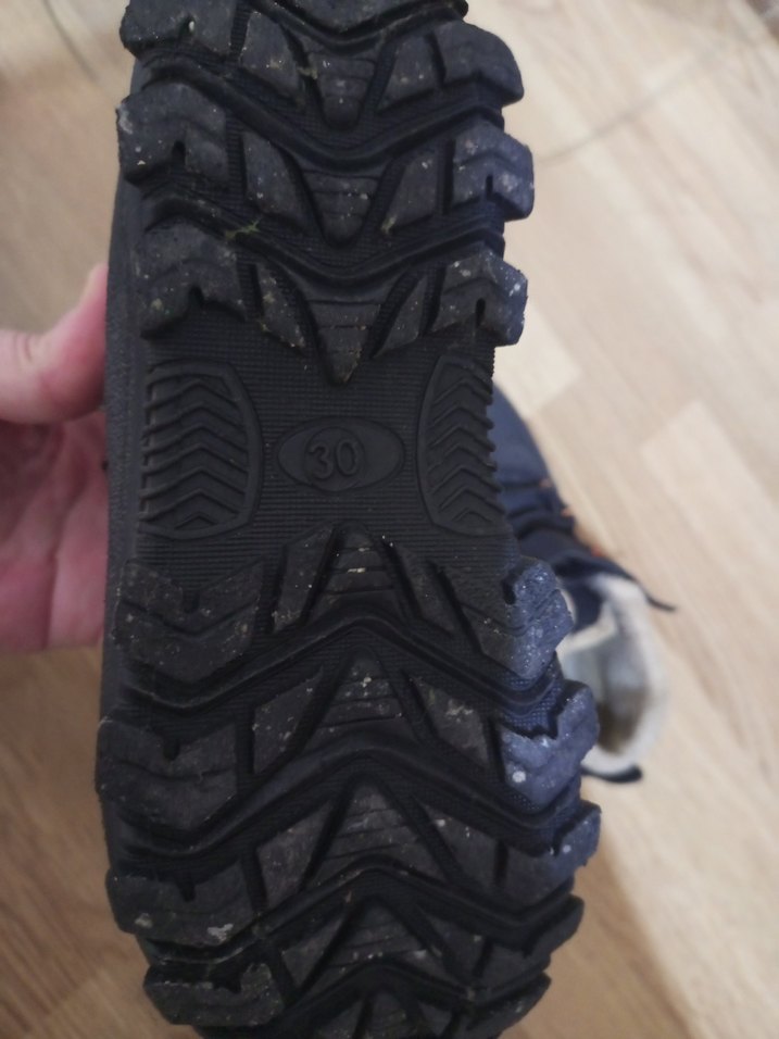 siyah Erkek Çocuk Kaydırmaz Bantlı Bot - Görsel 3