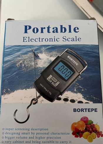 Bortepe Taşınabilir Elektronik Kanca Terazi