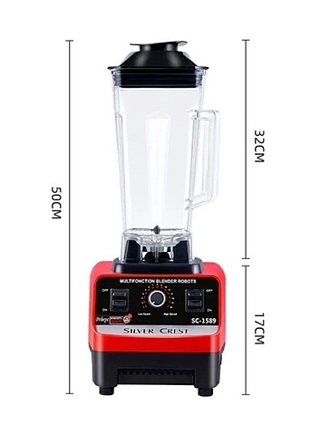 Diğer Silver Crest blender profesyonel bar Cafe karıştırıcı meyve 