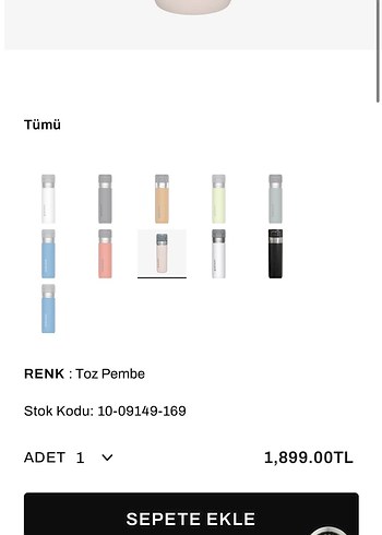 Stanley Toz Pembe Termos (Acil -Pazarlık var) - Görsel 2