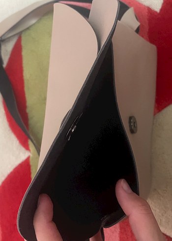 Deri Kadın Omuz Çantası 3 adet farklı renkte - Görsel 6