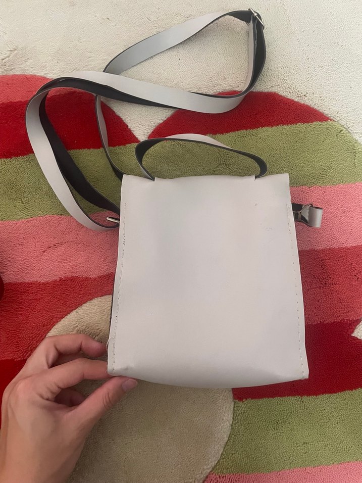 Deri Kadın Omuz Çantası 3 adet farklı renkte - Görsel 2