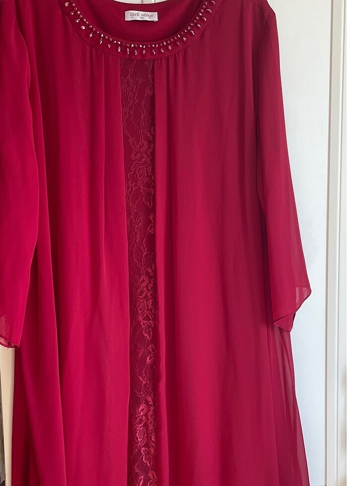 Büyük Beden Kadın Abiye - Görsel 3