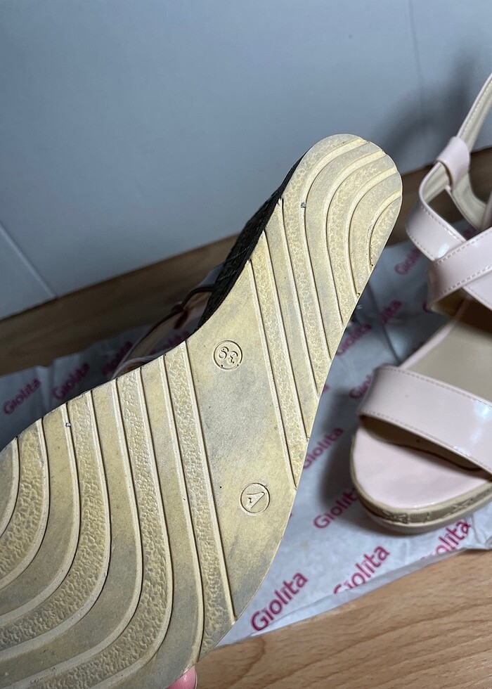 Giolita Dolgu Topuklu Ayakkabı - Görsel 4