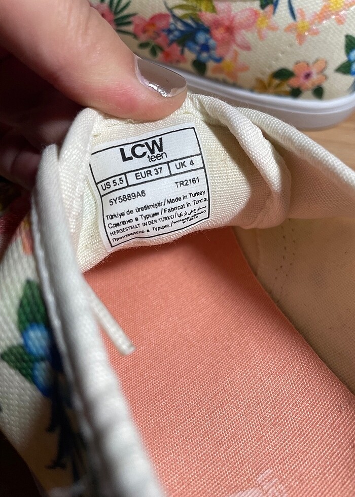 LCW yazlık ayakkabı - Görsel 4