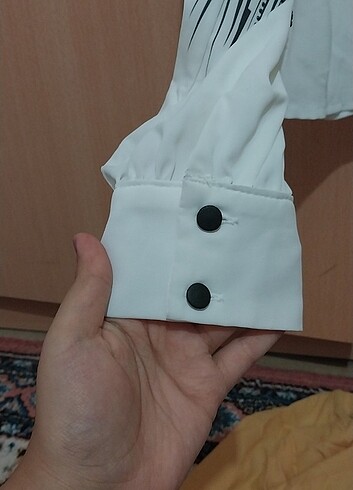 diğer Beden beyaz Renk Kadın şık blus