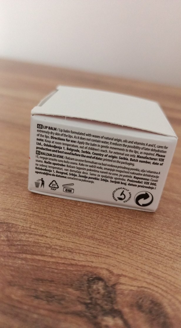 VZK Laboratuvar Dudak Balmı 10g - Görsel 2