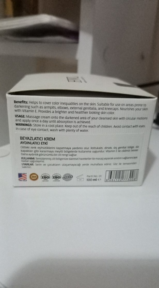 HWL Beyazlatıcı Krem 100ml - Görsel 2