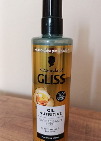 Schwarzkopf Gliss Oil Nutritive Saç Kremi
