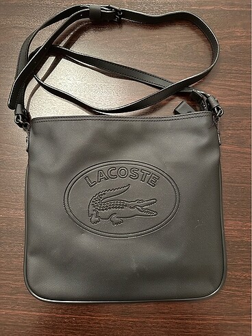Lacoste Siyah Çapraz Çanta