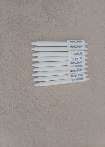 Beyaz Mesafalk Yazı Kalemleri