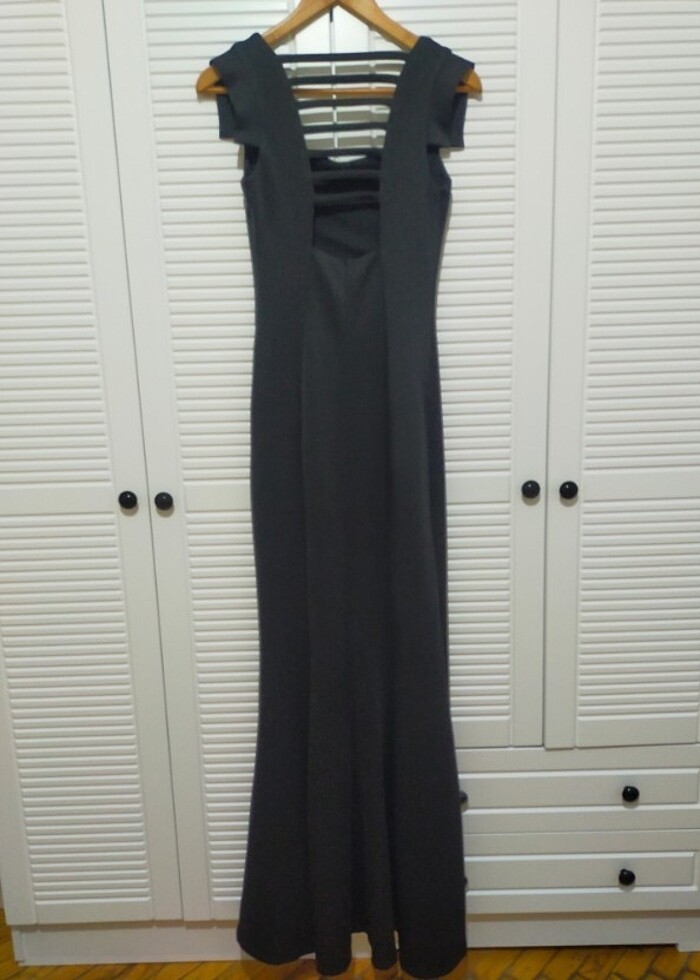 Siyah abiye elbise  - Görsel 2