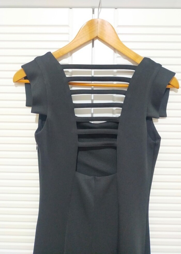 Siyah abiye elbise  - Görsel 3