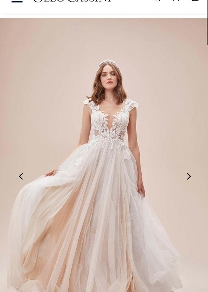 Oleg Cassini, Viola Chan, Gelinlik - Görsel 4