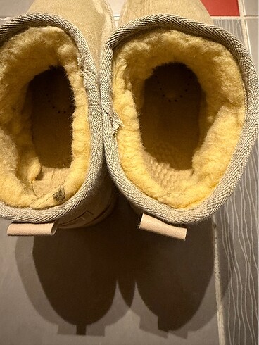 37 Beden camel Renk Ugg kısa bot