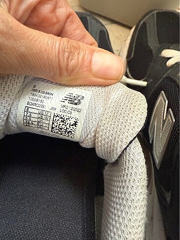 38,5 Beden siyah Renk New balance absorb