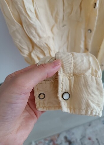 Mavi Jeans Sarı gömlek