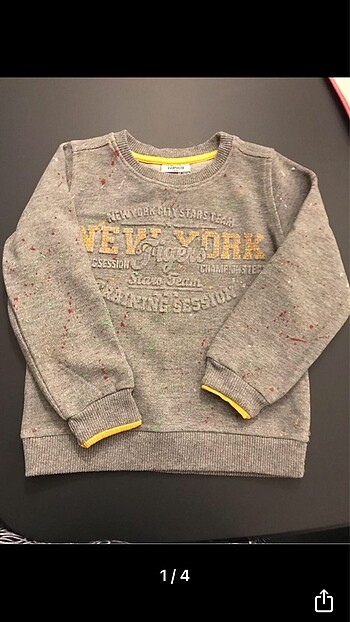 Yeniden farksız sweatshirt