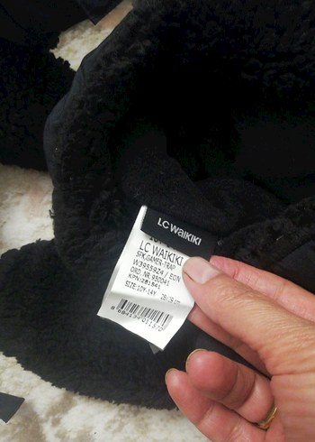 Erkek Çocuk Siyah Kürklü bere - Görsel 4