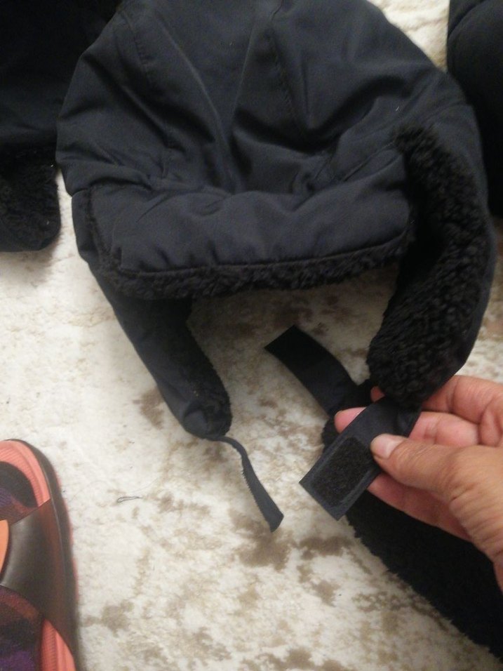 Erkek Çocuk Siyah Kürklü bere - Görsel 3