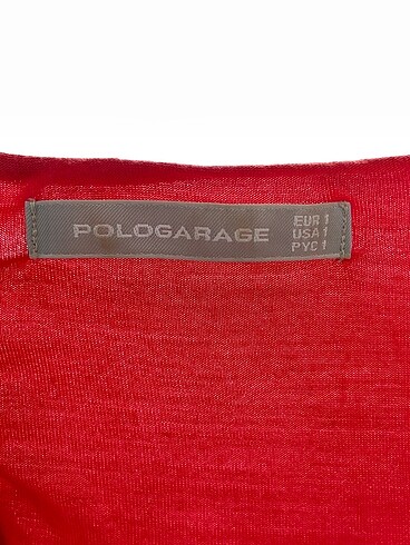 s Beden kırmızı Renk Polo Garage Bluz %70 İndirimli.