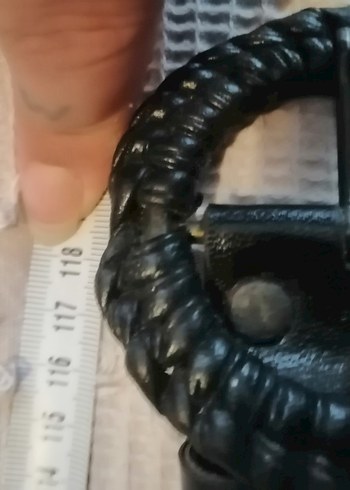 2 adet Siyah Deri Goth Tarzı Kadın Kemer - Görsel 3